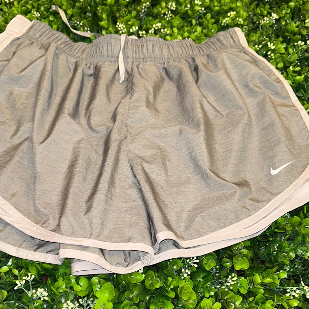 Nike Women's Light Gray Athletic Shorts